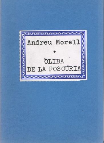 Portada del libro de OLIBA DE LA FOSCURIA