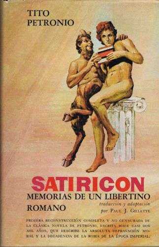 Portada del libro de SATIRICON