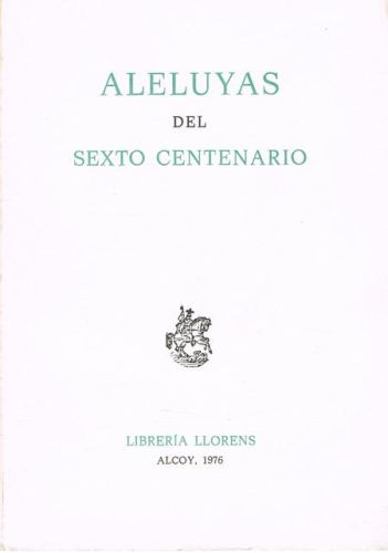 Portada del libro de ALELUYAS DEL SEXTO CENTENARIO