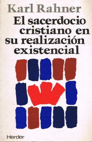 Portada del libro de EL SACERDOCIO CRISTIANO EN SU REALIZACION EXISTENCIAL