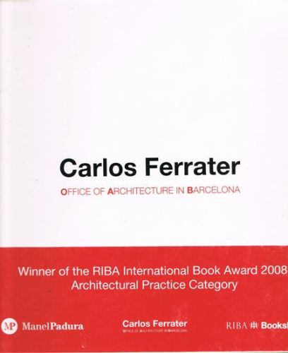 Portada del libro de CARLOS FERRATER. OFFICE ARCHITECTURE IN BARCELONA
