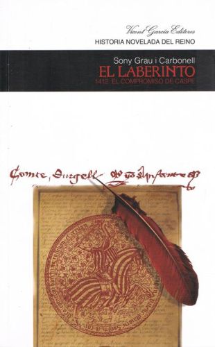 Portada del libro de EL LABERINTO. 1412. EL COMPROMISO DE CASPE
