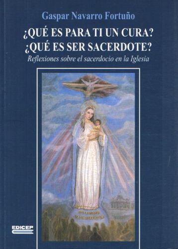 Portada del libro de ¿QUE ES PARA TI UN CURA? ¿QUE ES SER SACERDOTE¿