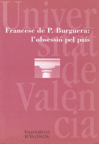Portada del libro de FRANCES DE P. BURGUERA: L'OBSESSIO PEL PAIS
