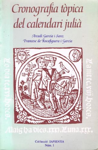 Portada del libro de CRONOGRAFIA TOPICA DEL CALENDARI JULIA