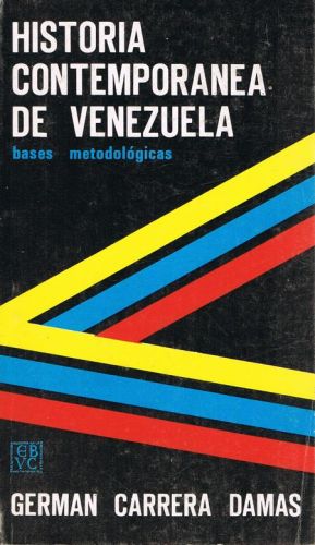 Portada del libro de HISTORIA CONTEMPORANEA DE VENEZUELA