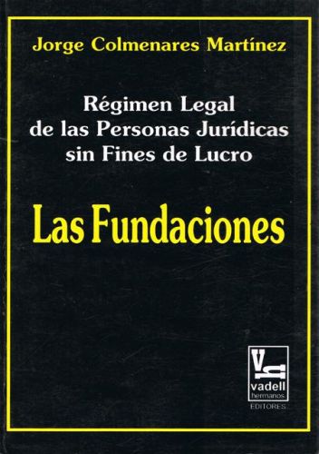 Portada del libro de REGIMEN LEGAL DE LAS PERSONAS JURIDICAS SIN FINES DE LUCRO