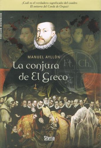 Portada del libro de LA CONJURA DE EL GRECO