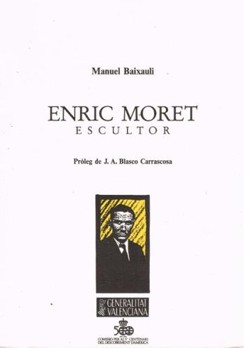 Portada del libro de ENRIC MORET. ESCULTOR