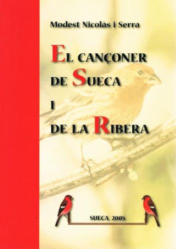 Portada del libro de EL CANÇONER DE SUECA I DE LA RIBERA