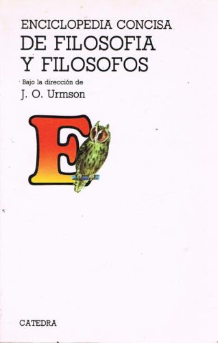 Portada del libro de ENCICLOPEDIA CONCISA DE FILOSOFIA Y FILOSOFOS