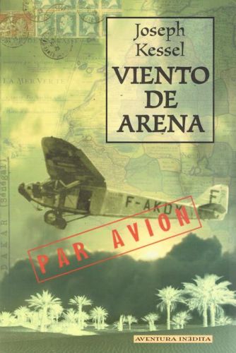 Portada del libro de VIENTO DE ARENA