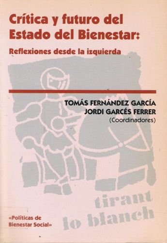 Portada del libro de CRITICA Y FUTURO DEL ESTADO DEL BIENESTAR