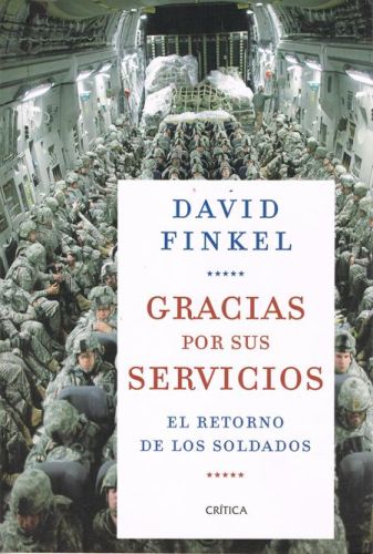 Portada del libro de GRACIAS POR SUS SERVICIOS. El retorno de los soldados