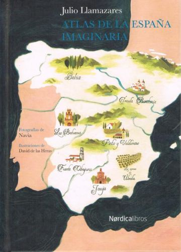Portada del libro de ATLAS DE LA ESPAÑA IMAGINARIA