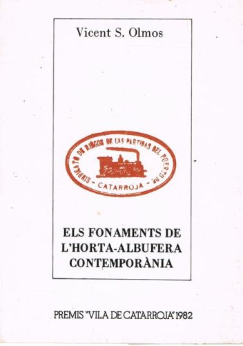 Portada del libro de ELS FONAMENTS DE L'HORTA-ALBUFERA CONTEMPORANIA
