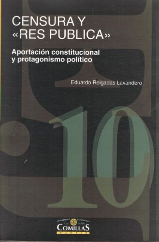 Portada del libro de CENSURA Y 