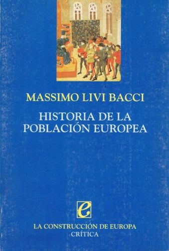Portada del libro de HISTORIA DE LA POBLACION EUROPEA