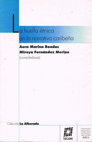 Portada del libro de LA HUELLA ETNICA EN LA NARRATIVA CARIBEÑA