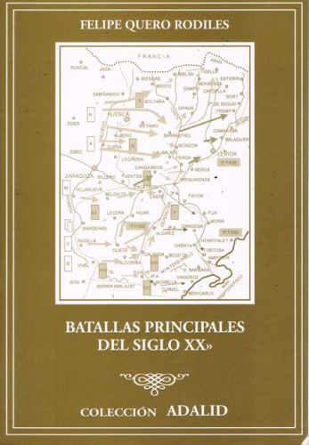 Portada del libro de BATALLAS PRINCIPALES DEL SIGLO XX