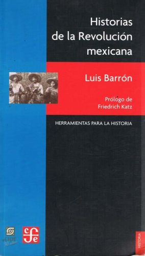 Portada del libro de HISTORIA DE LA REVOLUCION MEXICANA