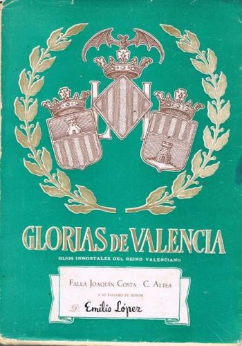 Portada del libro de GLORIAS DE VALENCIA II