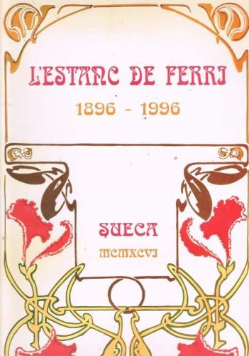 Portada del libro de L'ESTANC DE FERRI 1896-1996
