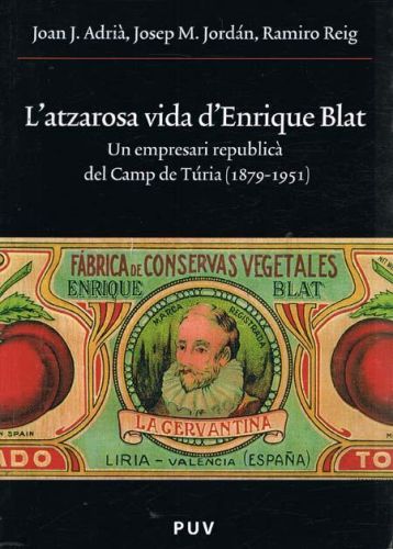 Portada del libro de L'ATZAROSA VIDA D'ENRIQUE BLAT