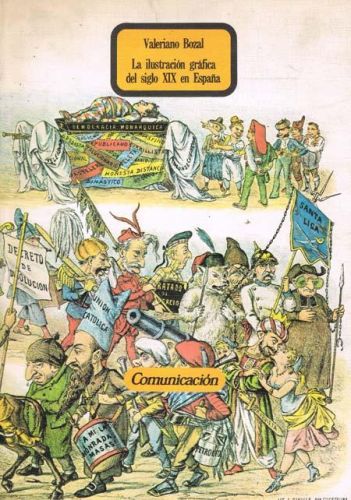 Portada del libro de LA ILUSTRACION GRAFICA DEL SIGLO XIX EN ESPAÑA