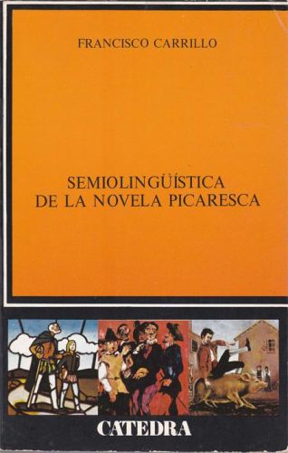 Portada del libro de SEMIOLINGUISTICA DE LA NOVELA PICARESCA
