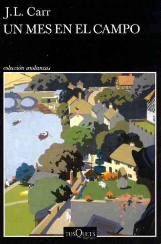 Portada del libro de UN MES EN EL CAMPO