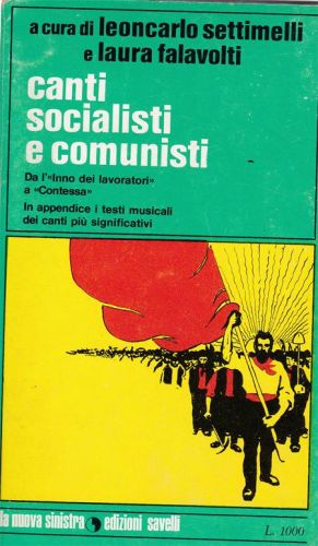Portada del libro de CANTI SOCIALISTI E COMUNISTI