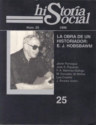 Portada del libro de LA OBRA DE UN HISTORIADOR:E.J.HOBSBAWM