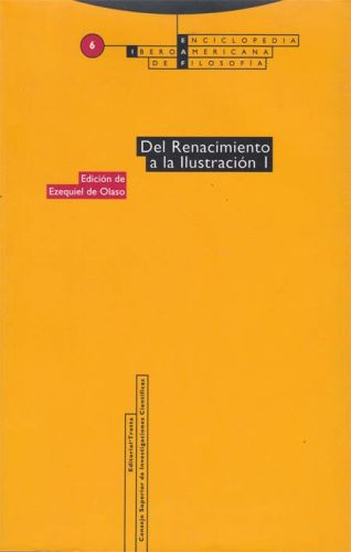Portada del libro de DEL RENACIMIENTO A LA ILUSTRACION I