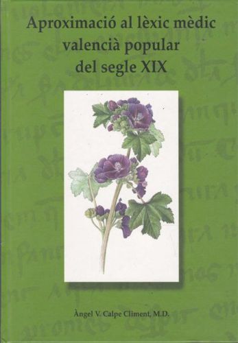 Portada del libro de APROXIMACIO AL LEXIC MEDIC VALENCIA POPULAR DEL SEGLE XIX