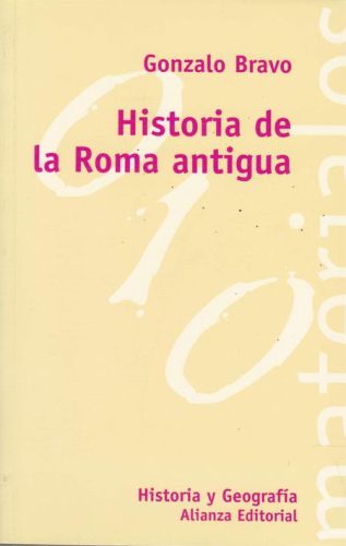 Portada del libro de HISTORIA DE LA ROMA ANTIGUA