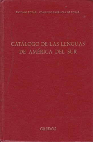 Portada del libro de CATALOGO DE LAS LENGUAS DE AMERICA DEL SUR