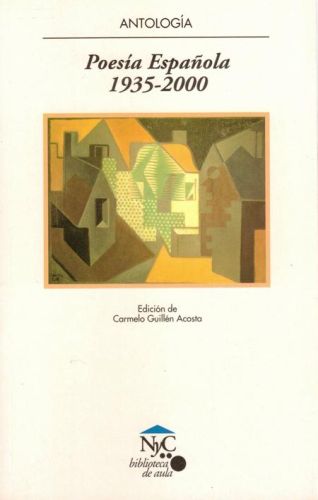 Portada del libro de POESIA ESPAÑOLA 1935-2000