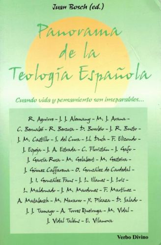 Portada del libro de PANORAMA DE LA TEOLOGIA ESPAÑOLA