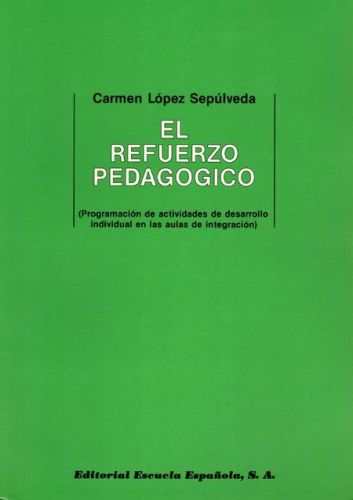 Portada del libro de EL REFUERZO PEDAGOGICO