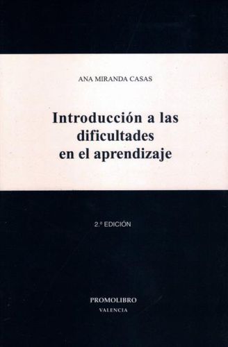 Portada del libro de INTRODUCCION A LAS DIFICULTADES EN EL APRENDIZAJE