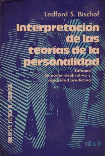 Portada del libro de INTERPRETACION DE LA TEORIAS DE LA PERSONALIDAD