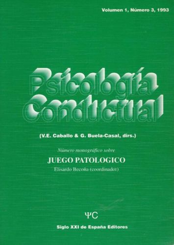 Portada del libro de PSICOLOGIA CONDUCTUAL