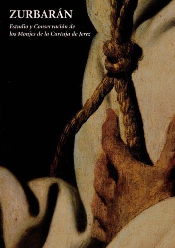 Portada del libro de ZURBARAN. ESTUDIO Y CONVERSACION DE LOS MONJES DE LA CARTUJA DE JEREZ