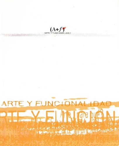 Portada del libro de ARTE Y FUNCIONALIDAD