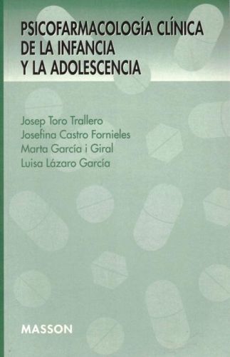 Portada del libro de PSICOFARMACOLOGIA CLINICA DE LA INFANCIA Y LA ADOLESCENCIA