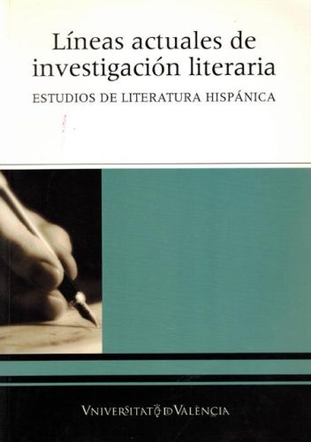 Portada del libro de LINEAS ACTUALES DE INVESTIGACION LITERARIA