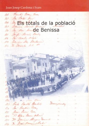 Portada del libro de ELS TOTALS DE LA POBLACIO DE BENISSA