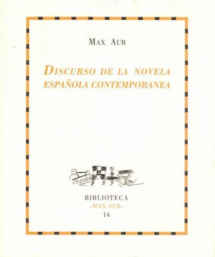 Portada del libro de DISCURSO DE LA NOVELA ESPÑOLA CONTEMPORANEA