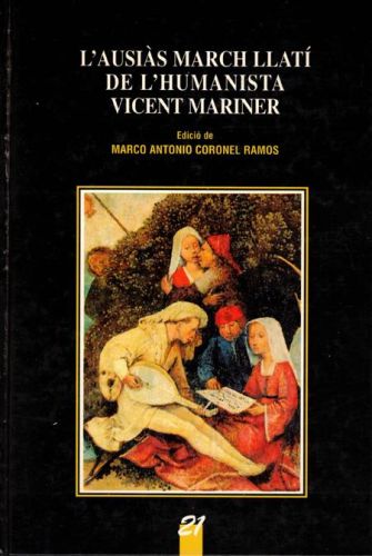 Portada del libro de L´AUSIAS MARCH LLATI DE L´HUMANISTA VICENT MARINER